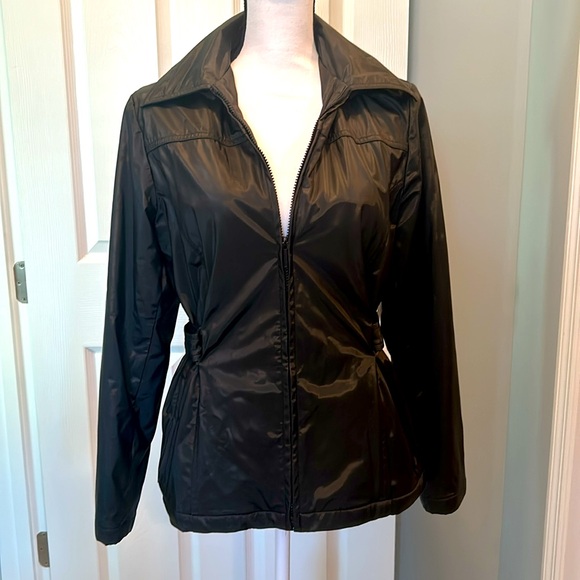 Express light weight jacket. Color Black. Size medium. - Picture 4 of 6